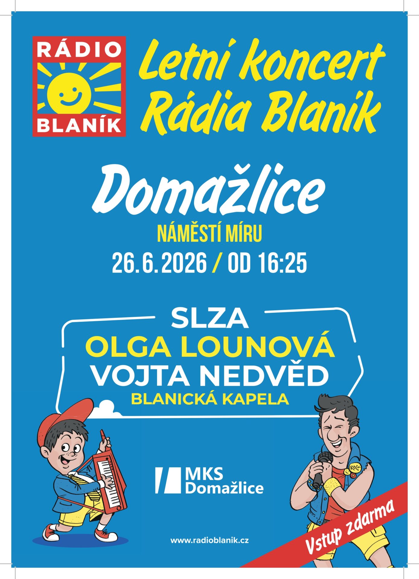 Letní koncert Rádia Blaník